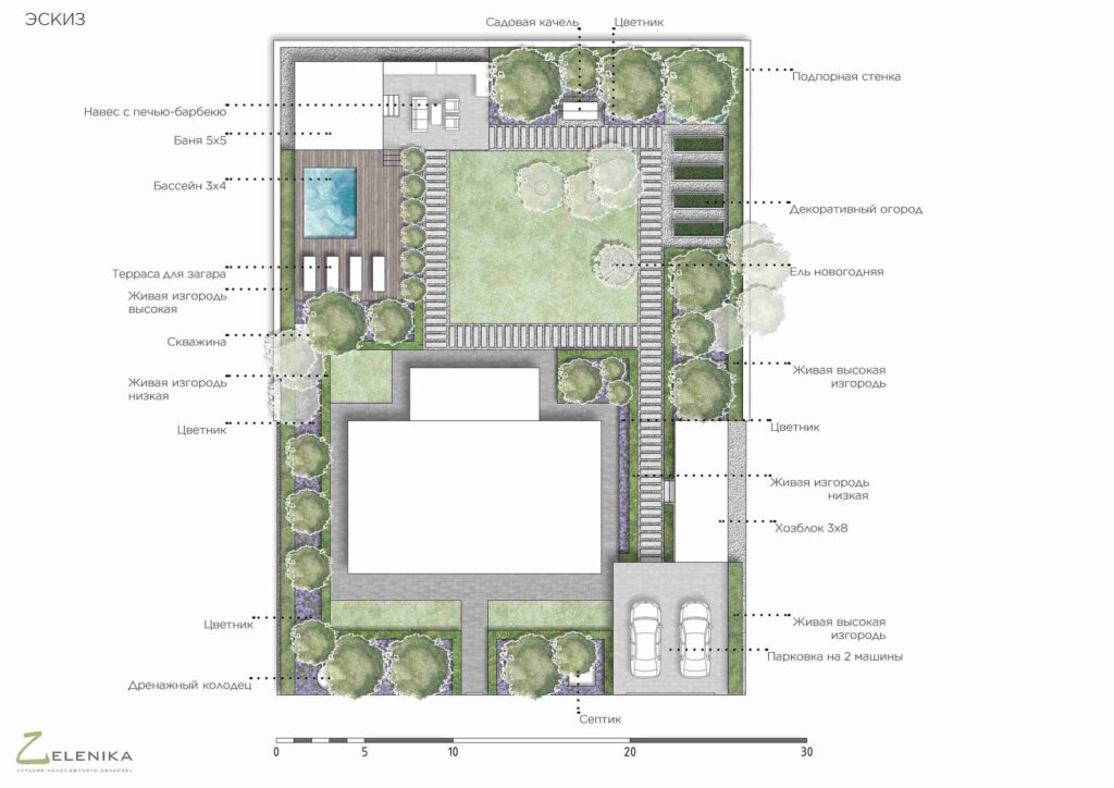КП Возрождение, Эскиз